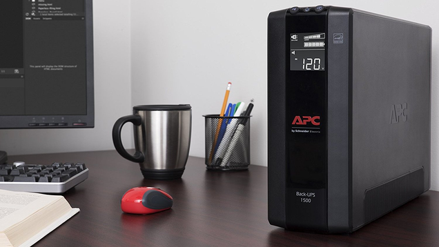 APC Compact UPS Battery Backup & Surge Protector | $85-$119 | Amazon
